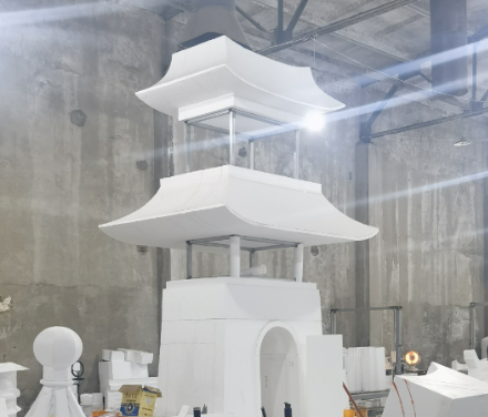 盘锦泡沫雕塑：创意与艺术的轻盈之舞